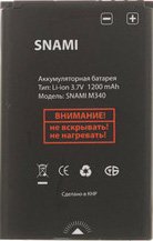 

Аккумулятор для телефона SNAMI M340