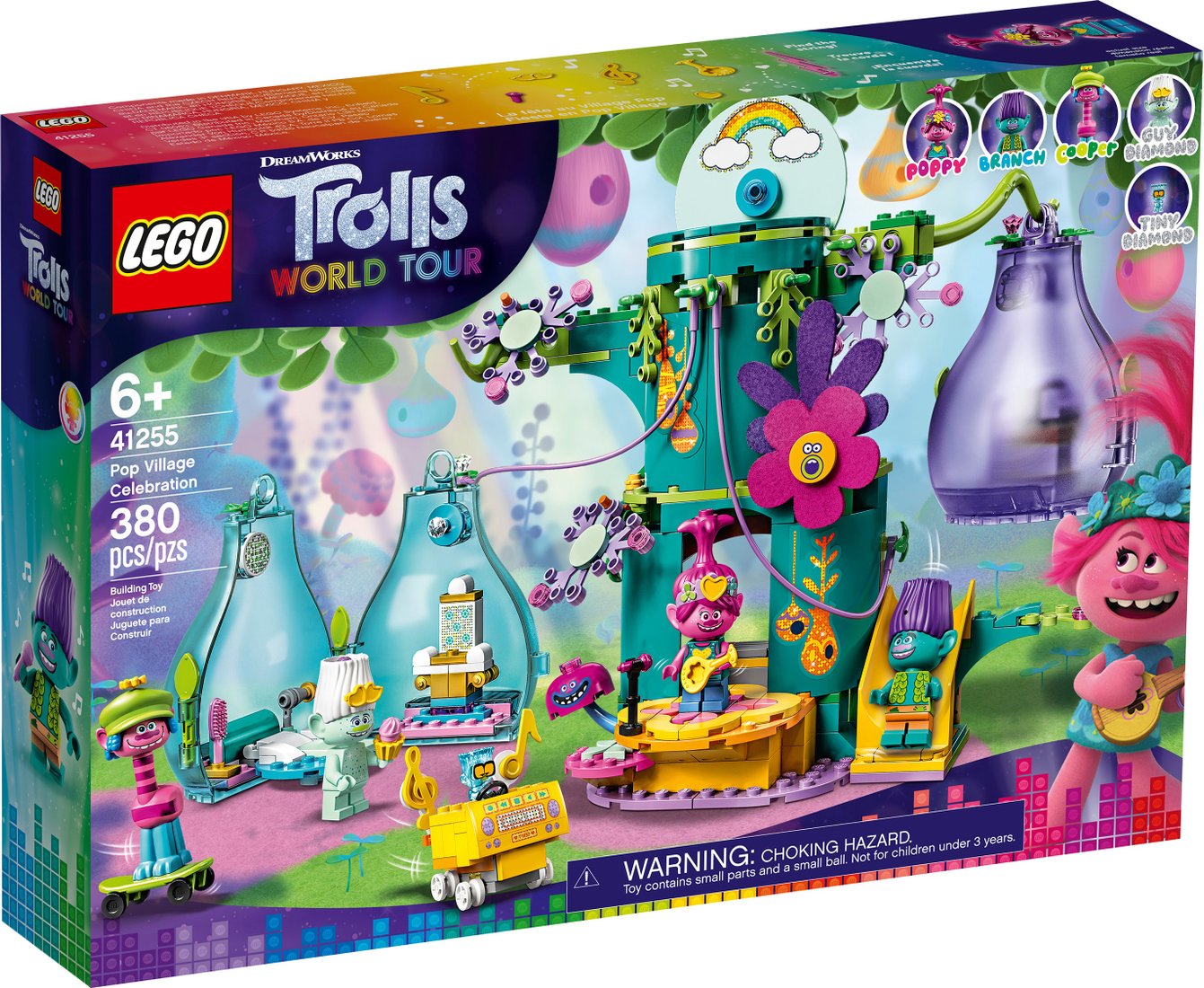 

Конструктор LEGO Trolls 41255 Праздник в Поп-сити