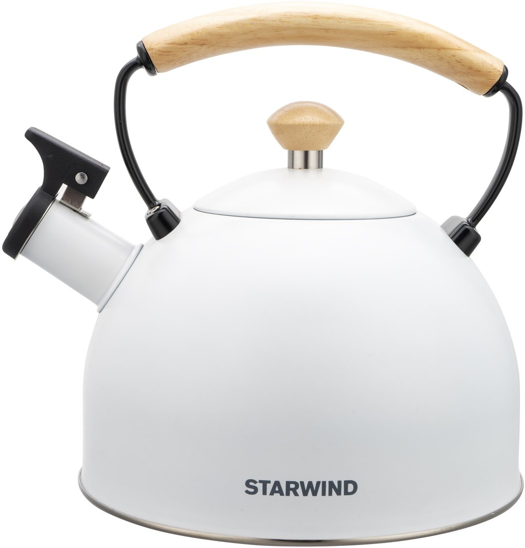 

Чайник со свистком StarWind SW-CH1712 (белый)