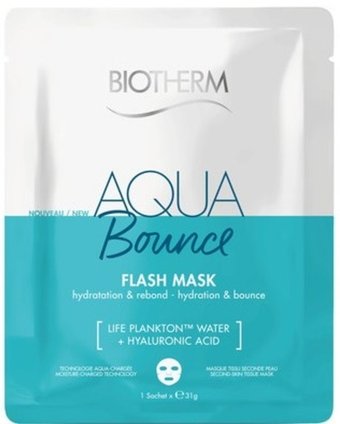  Biotherm Маска тканевая Aqua Bounce Для упругости кожи 35 г