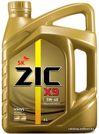 ZIC X9 5W-40 4л
