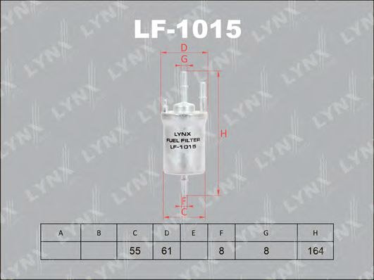 

Топливный фильтр LynxAuto LF1015