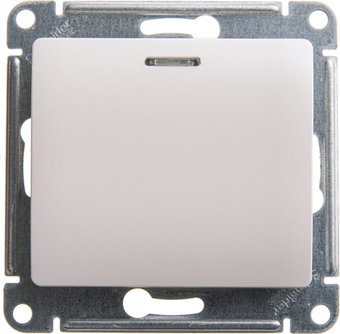 Выключатель проходной Schneider Electric Glossa GSL000663 (перламутр)
