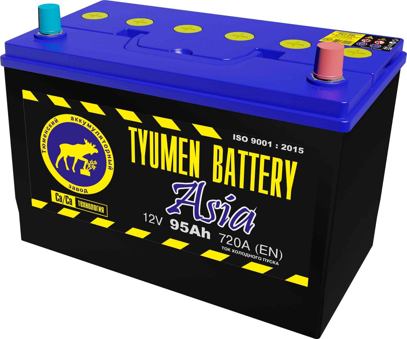 

Автомобильный аккумулятор Tyumen Battery Asia R+ (95 А·ч)