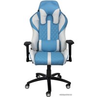 Игровое (геймерское) кресло AksHome Sprinter Eco 74998 (голубой/белый)