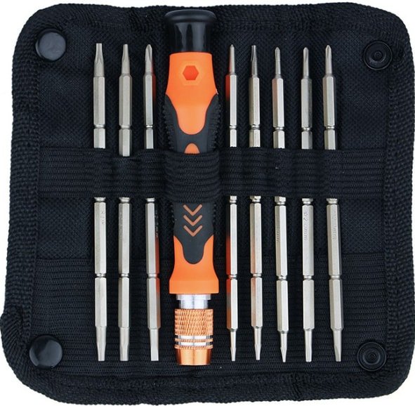 

Набор отвертка с битами Jakemy JM-8124 (9 предметов)