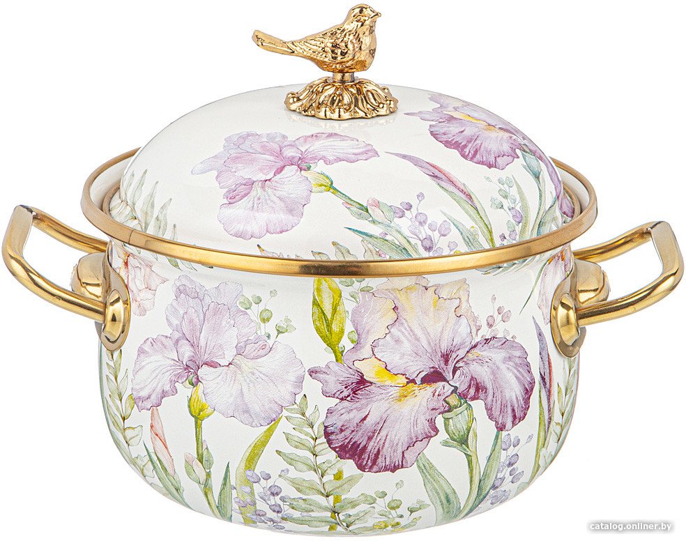 Кастрюля Agness Irises 950-571