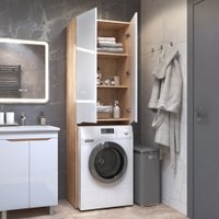 Vigo Шкаф комбинированный Grani 640 под стиральную машину (дуб золотой)