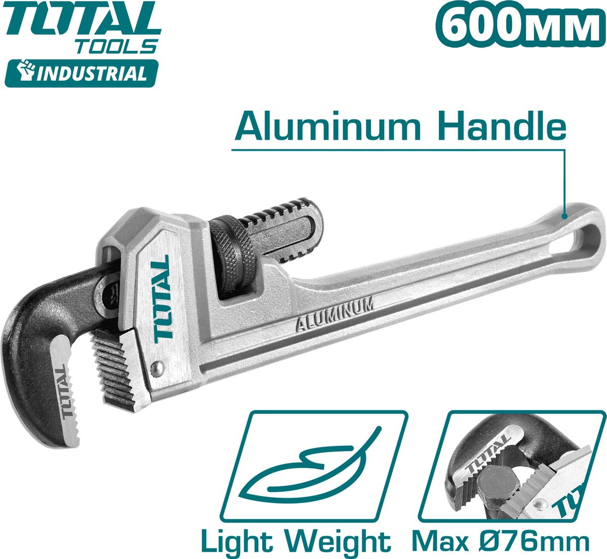 

Ключ трубный Total THTAL17246