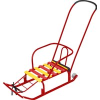 Санки Nika Тимка 5 Комфорт+ Т5К+/К (красный)