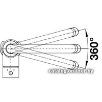 Смеситель Blanco Mida-S Silgranit (черный)