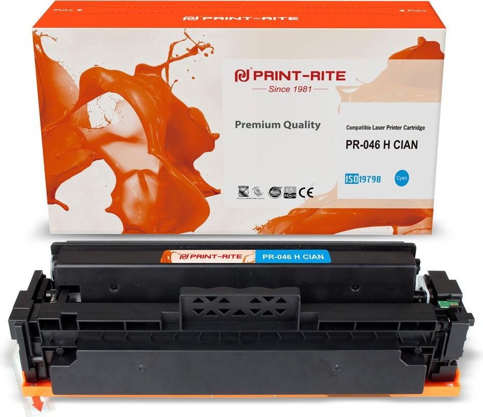 

Картридж Print-Rite PR-046-H-CIAN (аналог Canon 046-H-CIAN)