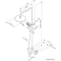 Душевая система  AM.PM Like F0780564