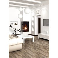 Керамогранит (плитка грес) BELANI Сельва 3 GP асфальтовый 600x150