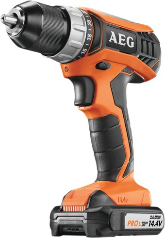Дрель-шуруповерт AEG Powertools BS 14G3 LI-202C 4935451093 (с 2-мя АКБ 2 Ah)
