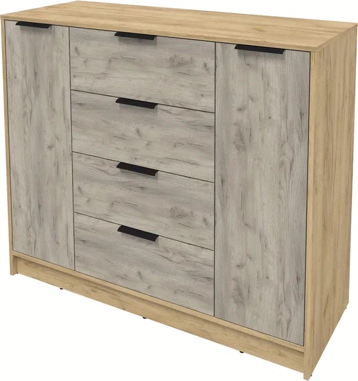 

Тумба Интерлиния Концепт КТ-Т120 (дуб серый/дуб золотой)