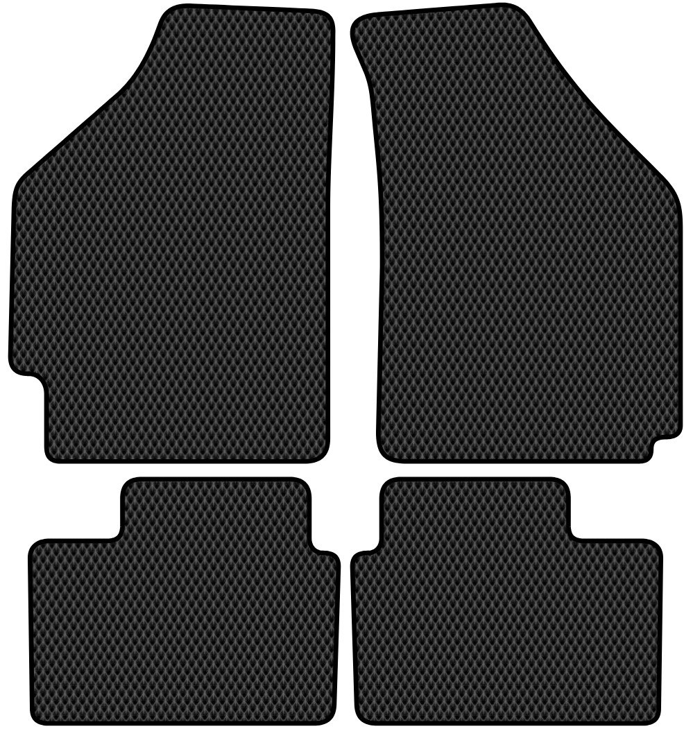 

Комплект ковриков для авто Alicosta Chery Sweet QQ (хэтчбек 5 дв / S11) 2005 - 2009 (черный, ромб)