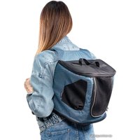 Рюкзак-переноска Gamma 31862001 (линии, голубой)