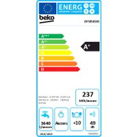 Отдельностоящая посудомоечная машина BEKO DFS05010S