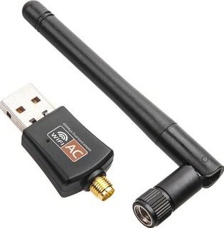 

Wi-Fi адаптер USBTOP USB2.0/600Mbps, двухдиапазонный 2.4 + 5GHz, с антенной