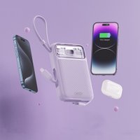 Внешний аккумулятор XO PR243 10000mAh (фиолетовый)