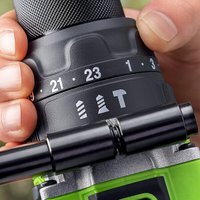 Ударная дрель-шуруповерт Greenworks GD24DD140 3707607CUB (с 1-им АКБ)