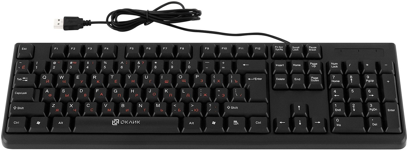 

Клавиатура Оклик 100М HW3