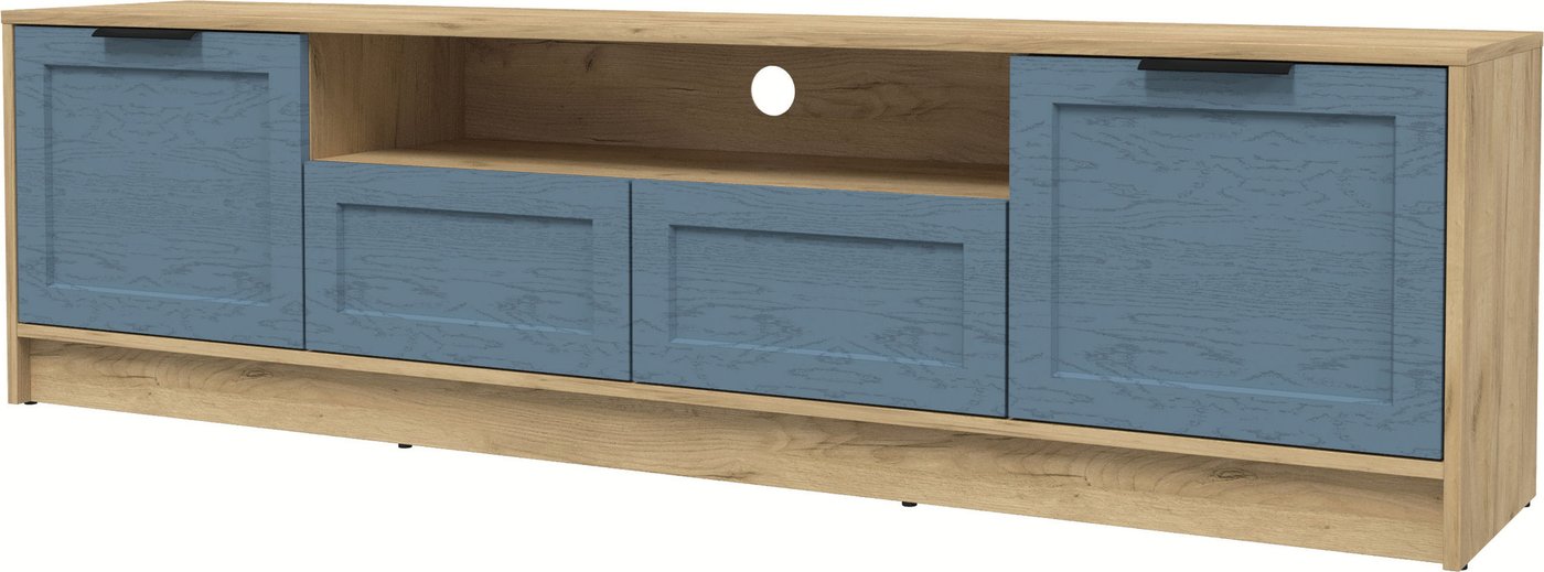 

Тумба Интерлиния ТВ Концепт Тренд КТ-ТВ4-50 (дуб золотой/дуб лазурный)