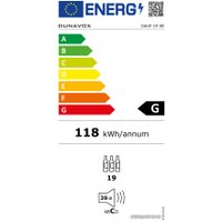 Винный шкаф Dunavox DAUF-19.58SS