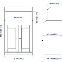 Комод Ikea Хауга 804.150.72