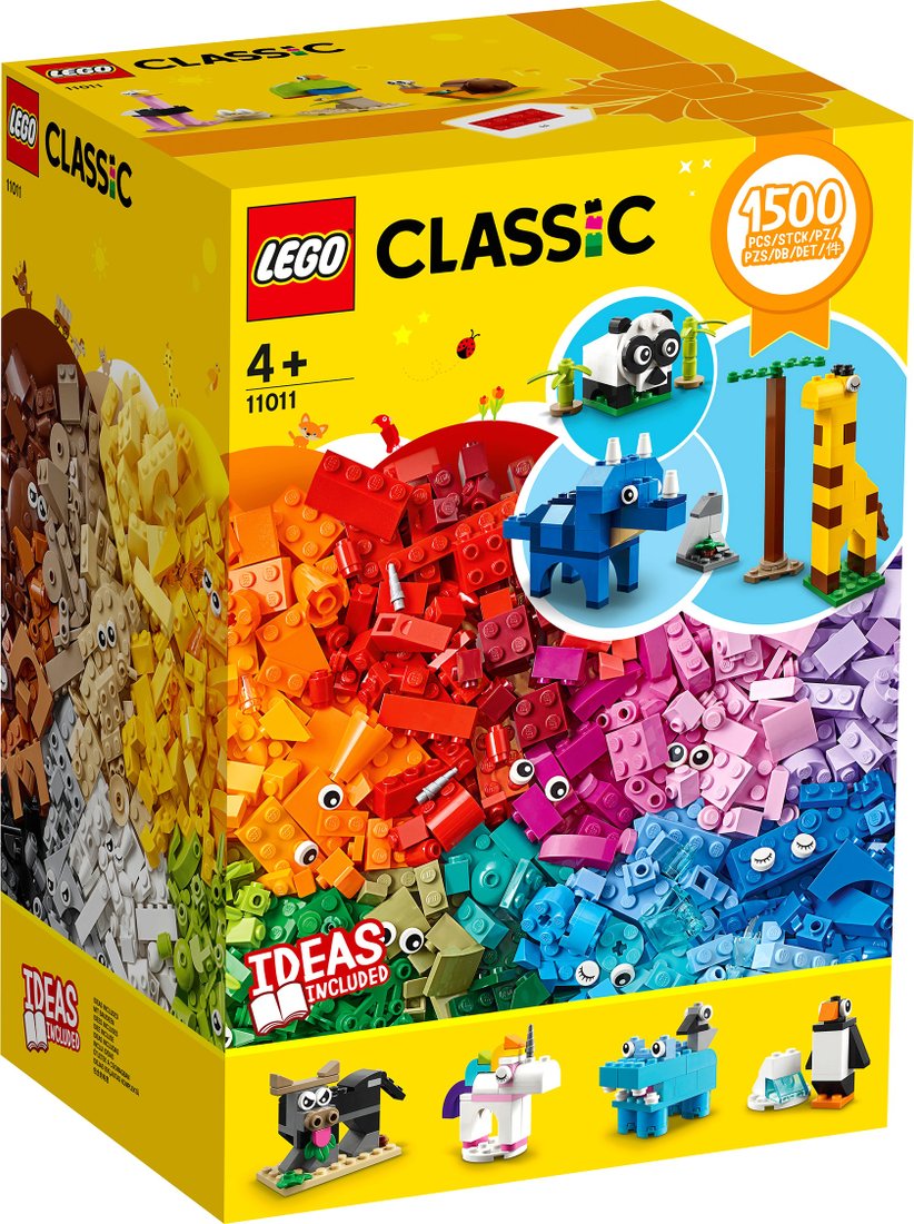 

Конструктор LEGO Classic 11011 Кубики и зверюшки