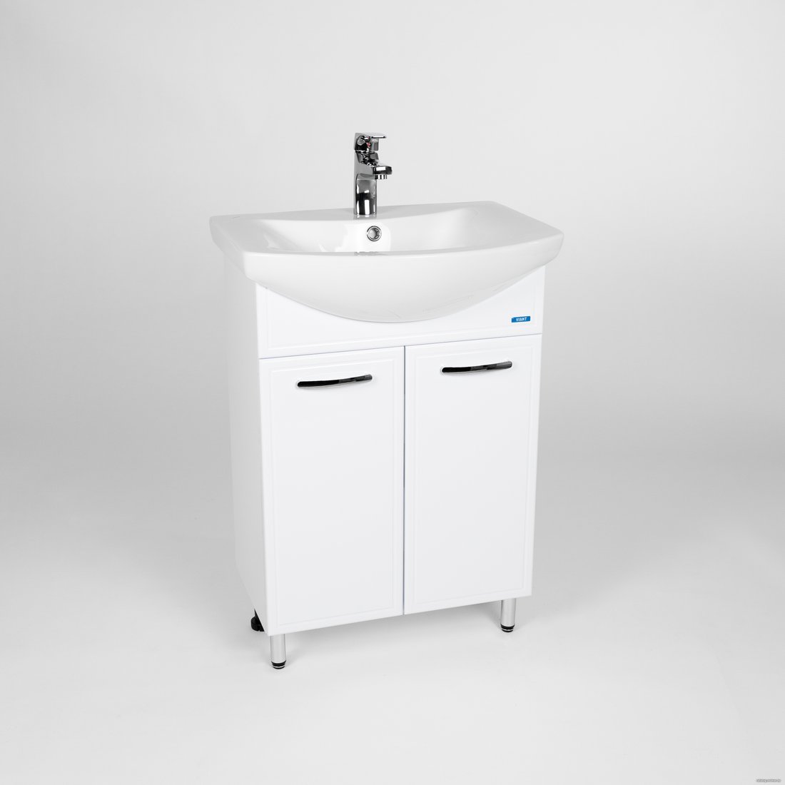 Viant Тумба Милан с умывальником Балтика 60 VMIL60BA-T2ST + WH110246