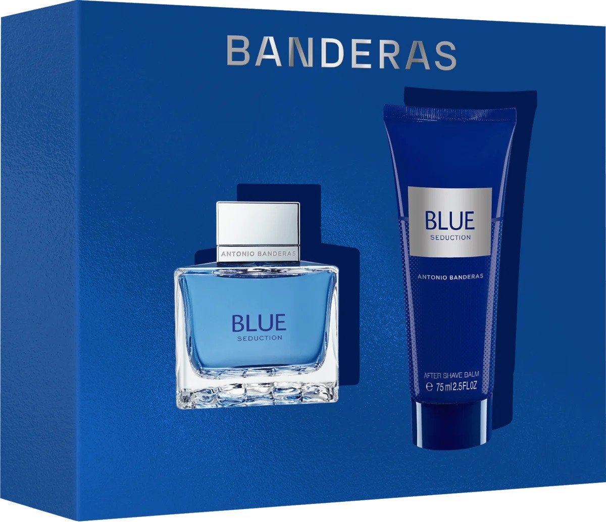 

Подарочный набор Antonio Banderas Blue Seduction для мужчин EdT 50 мл + Бальзам после бритья 75 мл