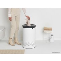 Бак Brabantia 304880 (белый, крышка темно-серая пластиковая)