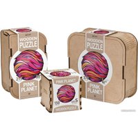 Пазл Eco-Wood-Art Розовая планета (L)