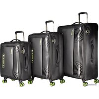 Чемодан-спиннер Mironpan 50157 55 см (черный)