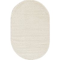 Ковер для жилой комнаты Merinos Lana T600-OVAL-BONE (1.5x2.3)