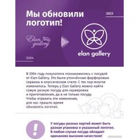 Набор обеденных тарелок Elan Gallery Певчие птички 730775