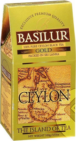 

Черный чай Basilur Ceylon "The Island of Tea" Gold 100 г