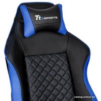 Кресло TteSports GT Comfort C500 (черный/синий) [GC-GTC-BLLFDL-01]