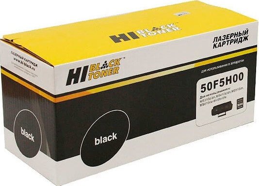 

Картридж Hi-Black HB-50F5H00 (аналог Lexmark 50F5H00)