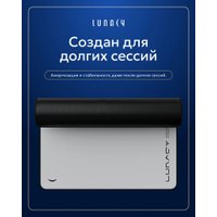 Коврик для мыши Lunacy ALT Clear Grey L