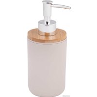Дозатор для жидкого мыла Альтернатива Бамбук М8059 (бежевый)