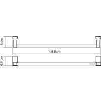 Держатель для полотенца Wasserkraft K-5050