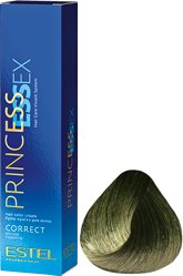 

Крем-краска для волос Estel Professional Princess Essex Correct 0/22 зеленый