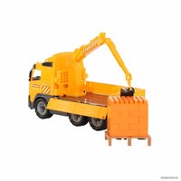 Автомобиль с краном Полесье Volvo автомобиль-кран с манипулятором + конструктор 30 эл. 8800