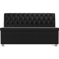 Диван Mebelico Вента (экокожа, черный)