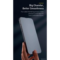 Защитное стекло Baseus Tempered Crack-resistant Edge для iPhone 13/13 Pro