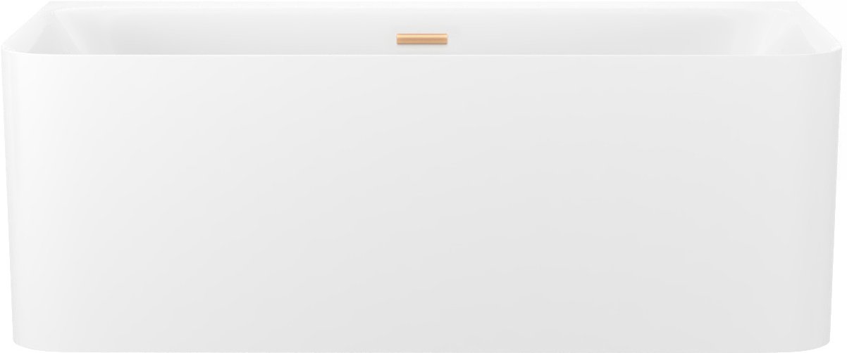 

Ванна Wellsee Clermont 150x73 28260104R (пристенная ванна белый глянец, экран, ножки, сифон-автомат золото)