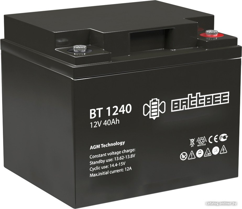 Аккумулятор для ИБП BattBee BT 1240 (12В/40Ач)
